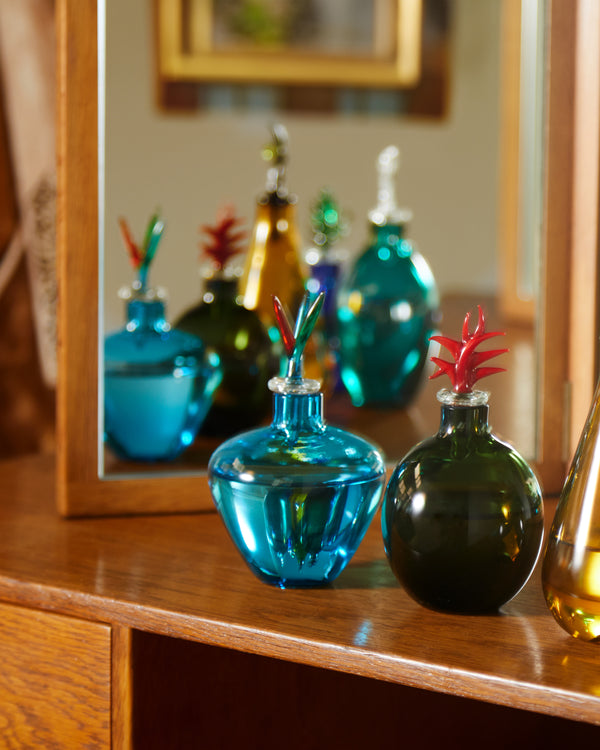 Venini - 1984 Laura de Santillana Monofiore Hand-Blown Murano Glass Perfume Bottle -  - ABASK