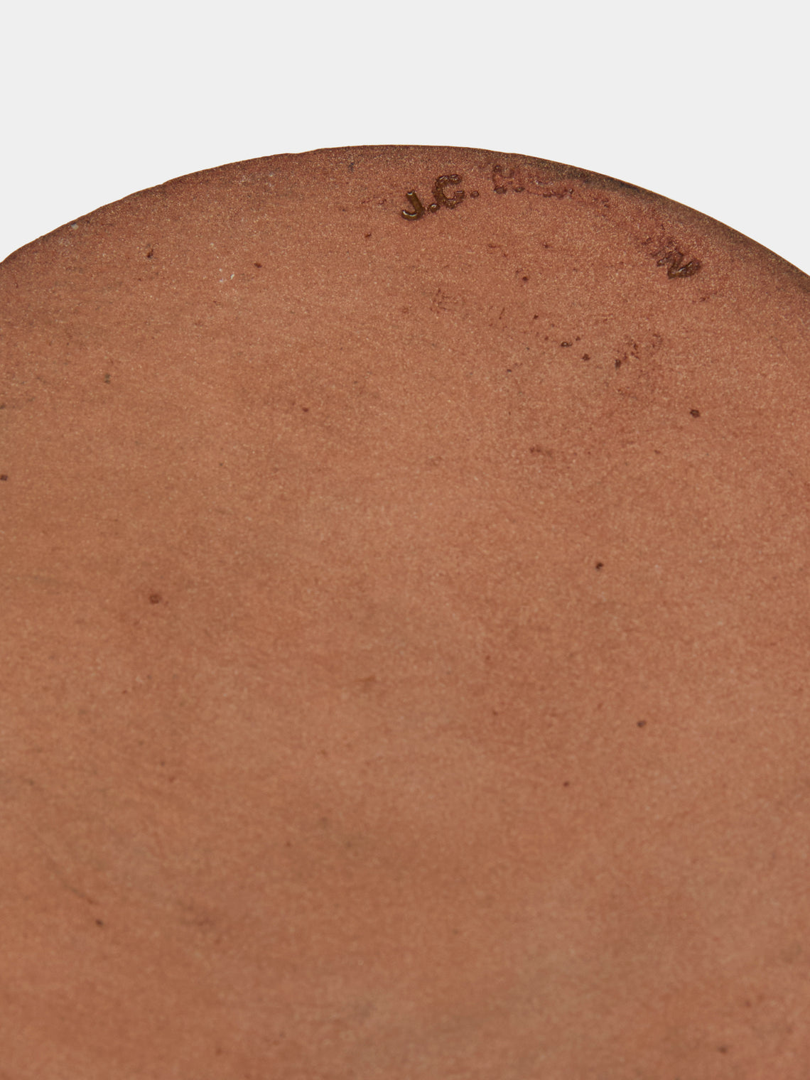 Poterie d’Évires - Flowers Hand-Painted Ceramic Jug (70.5oz/2L) - Dark brown - ABASK