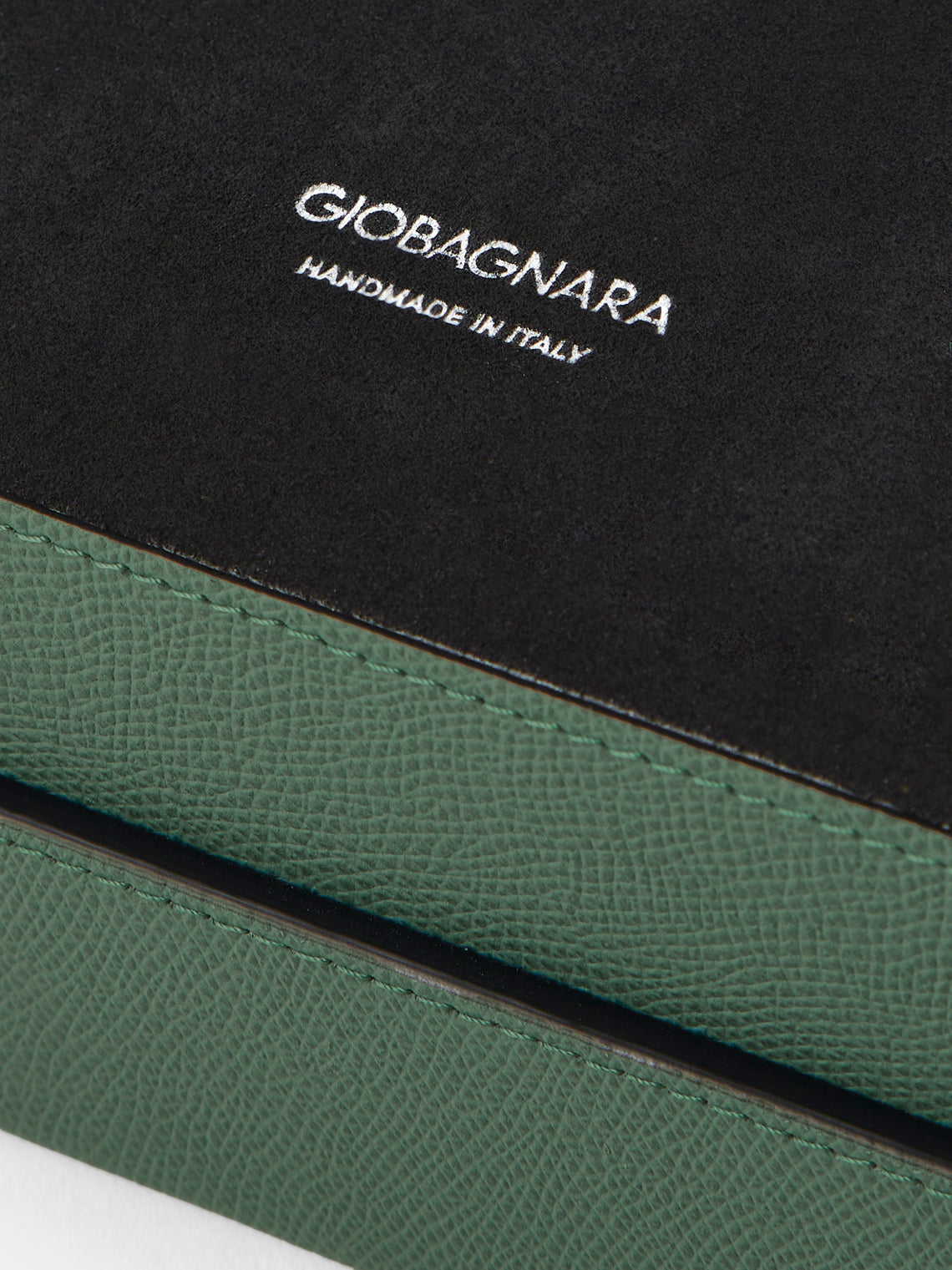 Giobagnara - Leather Glasses Box - Green - ABASK