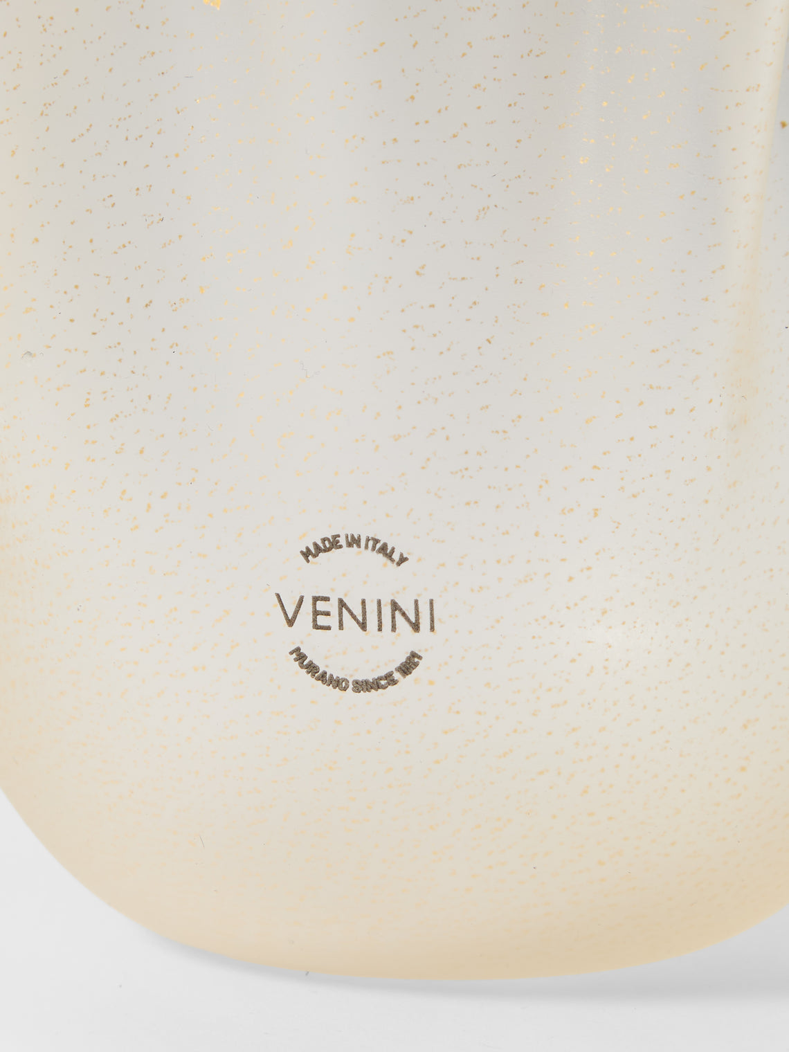 Venini - Fazzoletto Hand-Blown Murano Glass Vase (6in/15cm) - Yellow - ABASK