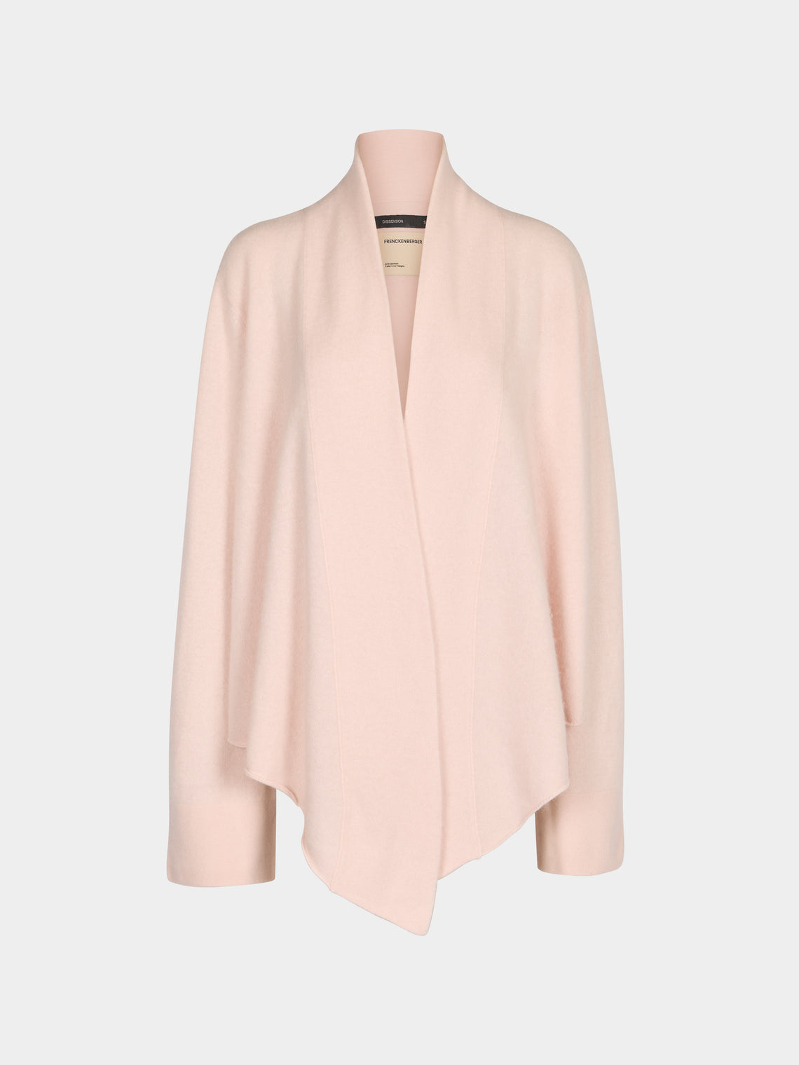 Frenckenberger - Cross Cashmere Short Cardigan | Size: S -  - ABASK - 