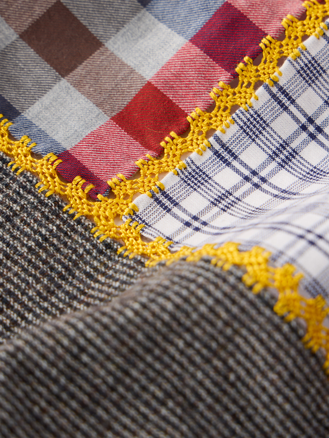 Leo Atlante - Oups Wool-Blend Scarf - Red - ABASK