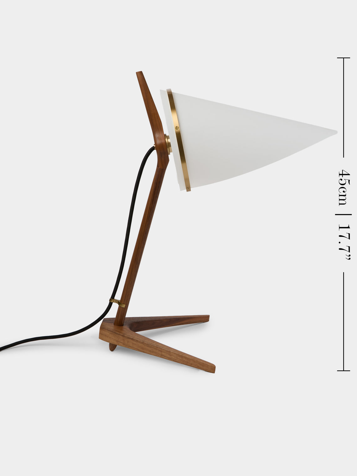 Joe Armitage - Classic Walnut Desk Lamp - Brown - ABASK