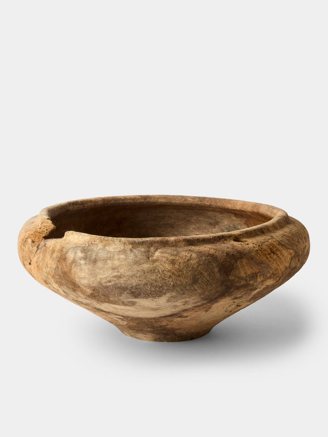 Iida Woodturning - Hand-Turned Earth-Finish Dogwood Bowl - Brown - ABASK - 