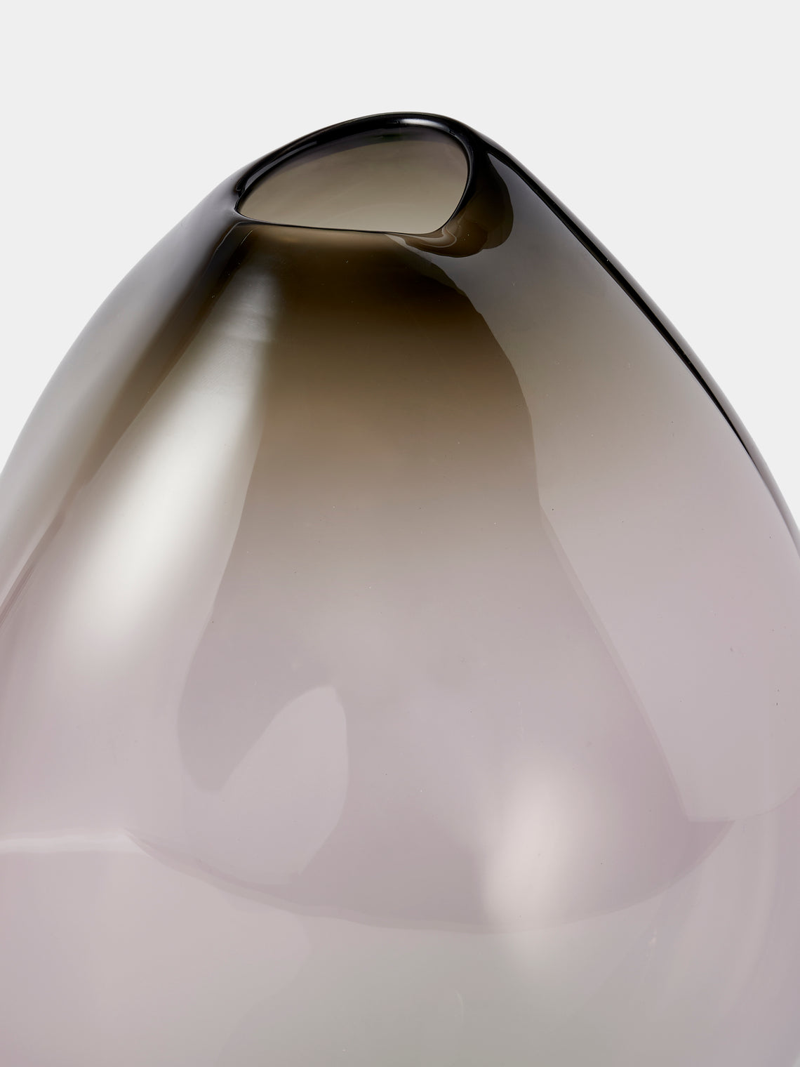 Michèle Oberdieck - Water Pond Hand-Blown Glass Vase (11.5in/29cm) - Multiple - ABASK