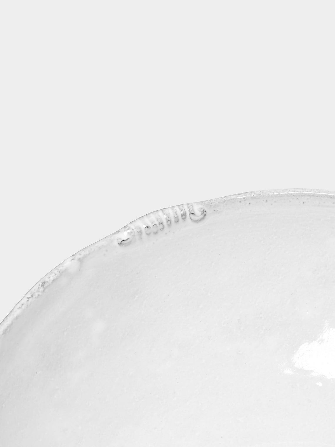 Astier de Villatte - Neptune Hand-Glazed Ceramic Soup Plate (Set of 2) - White - ABASK