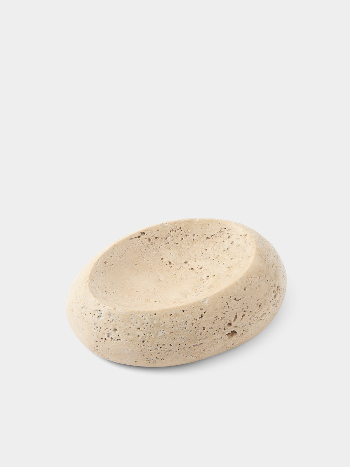 Anastasio Home - Droplet Marble Soap Dish - Beige - ABASK