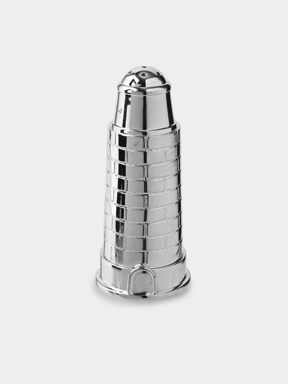 Au Bain Marie - Lighthouse Silver-Plated Salt and Pepper Shakers - Silver - ABASK