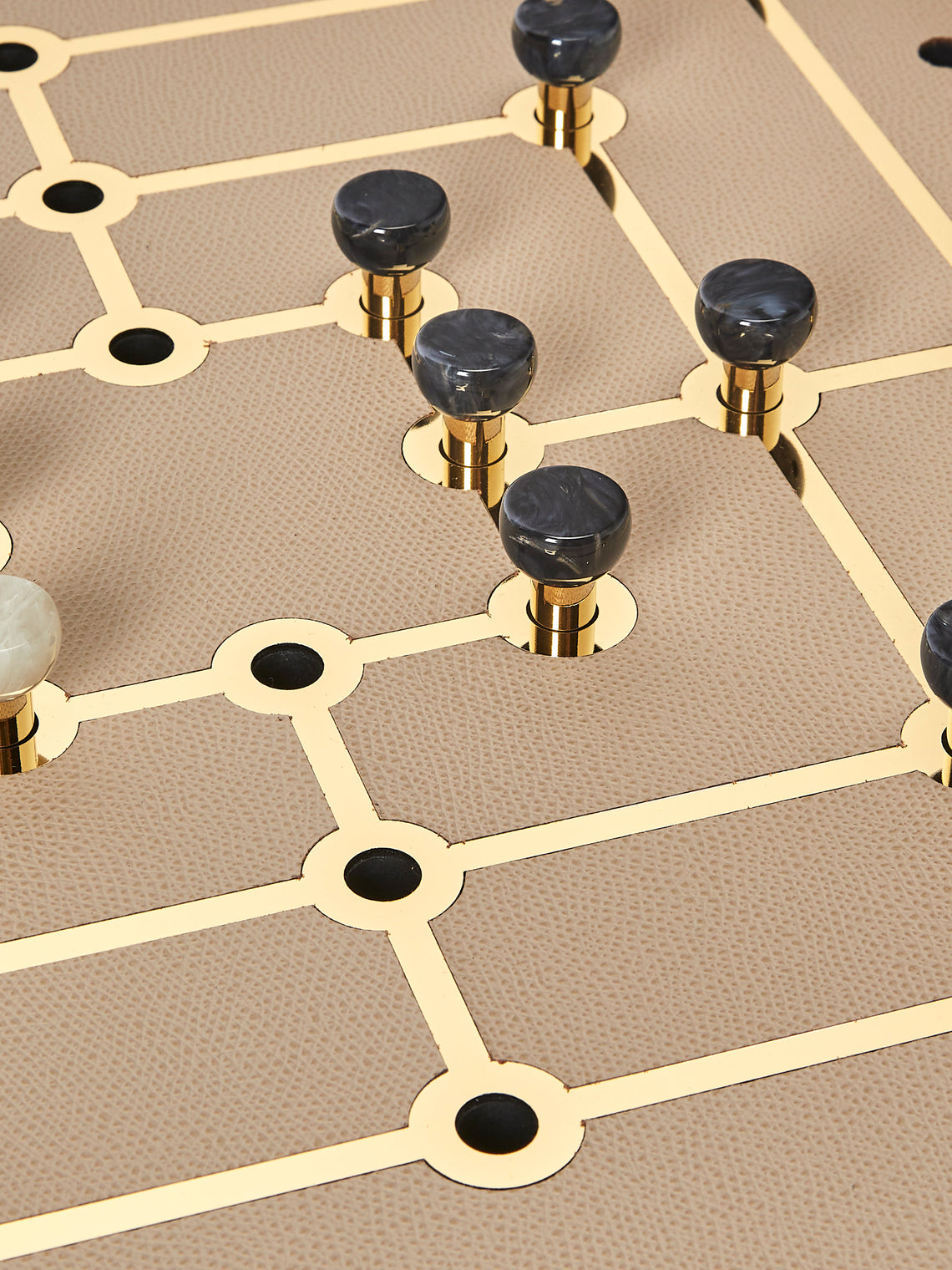 Pinetti - Leather Mill Set - Taupe - ABASK