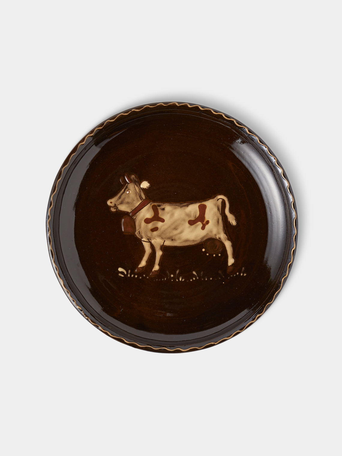 Poterie d’Évires - Animals Hand-Painted Ceramic Plates – 8in/20cm (Set of 8) - Multiple - ABASK