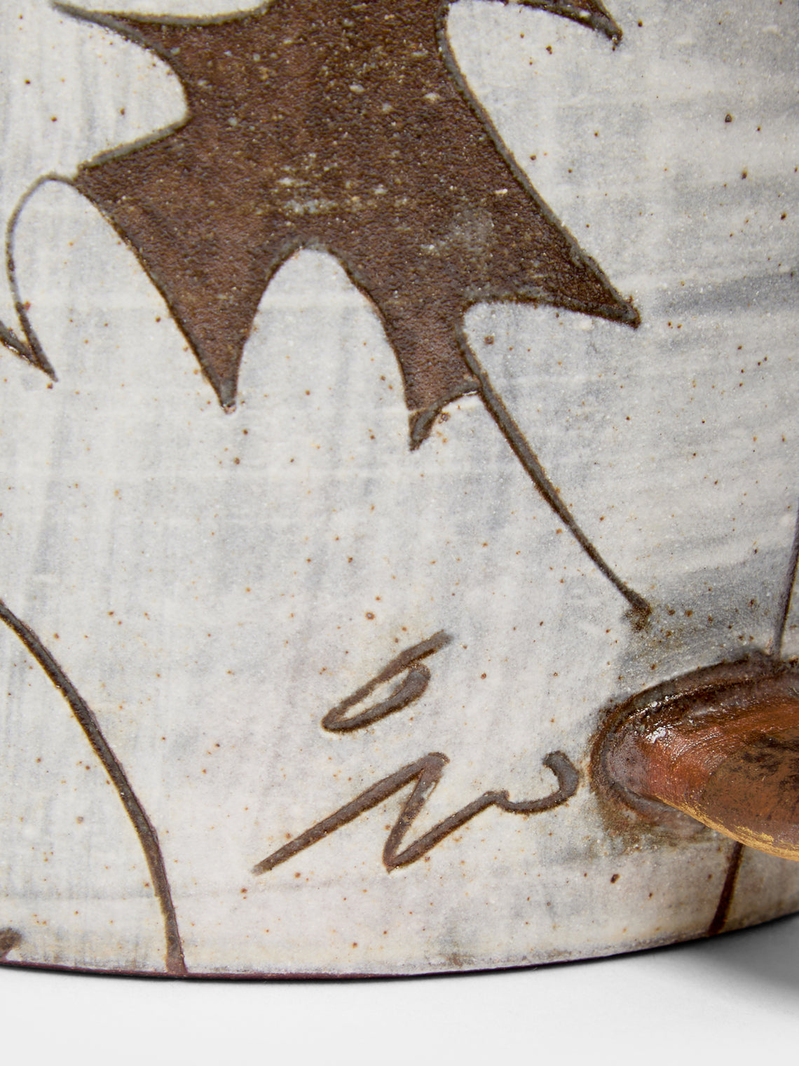 Na Yong-hwan - Peony Buncheong Mug (Set of 2) - Brown - ABASK