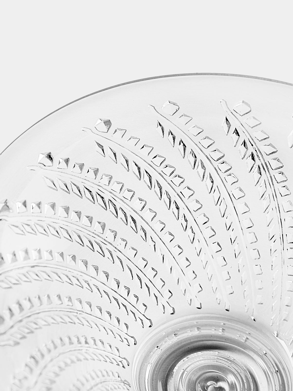 Lalique - Glycines Crystal Hollow Bowl - Clear - ABASK