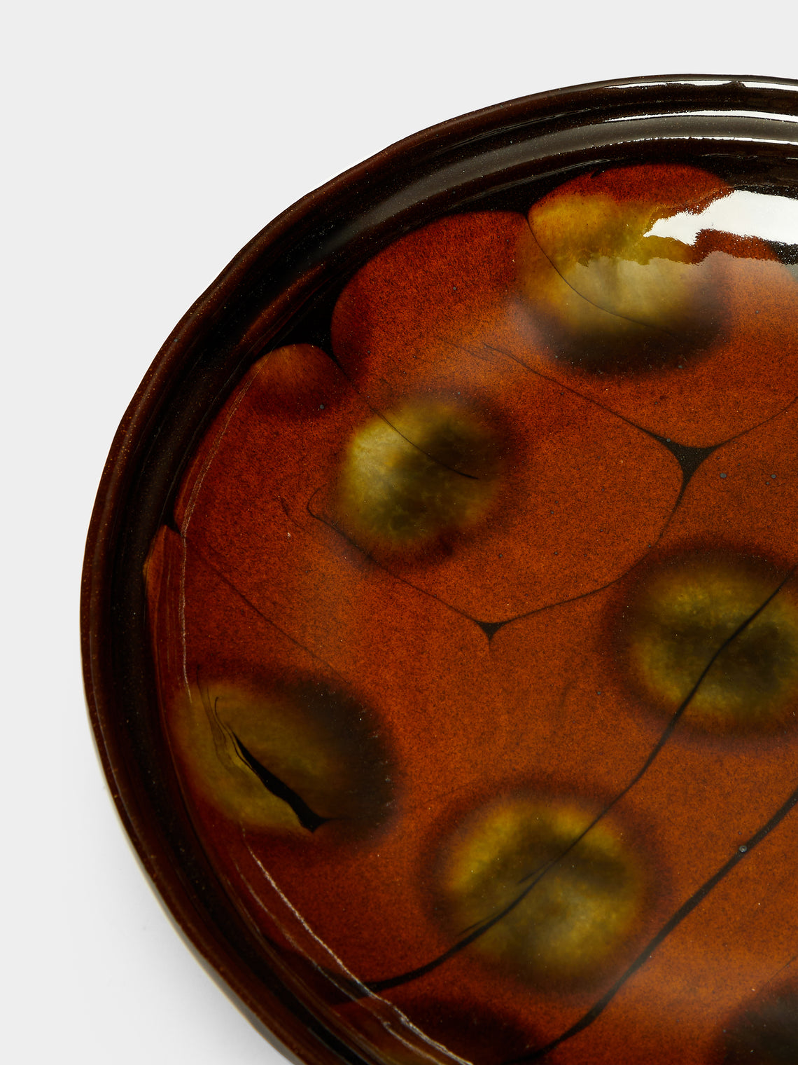 Slipware Large Shallow Dish