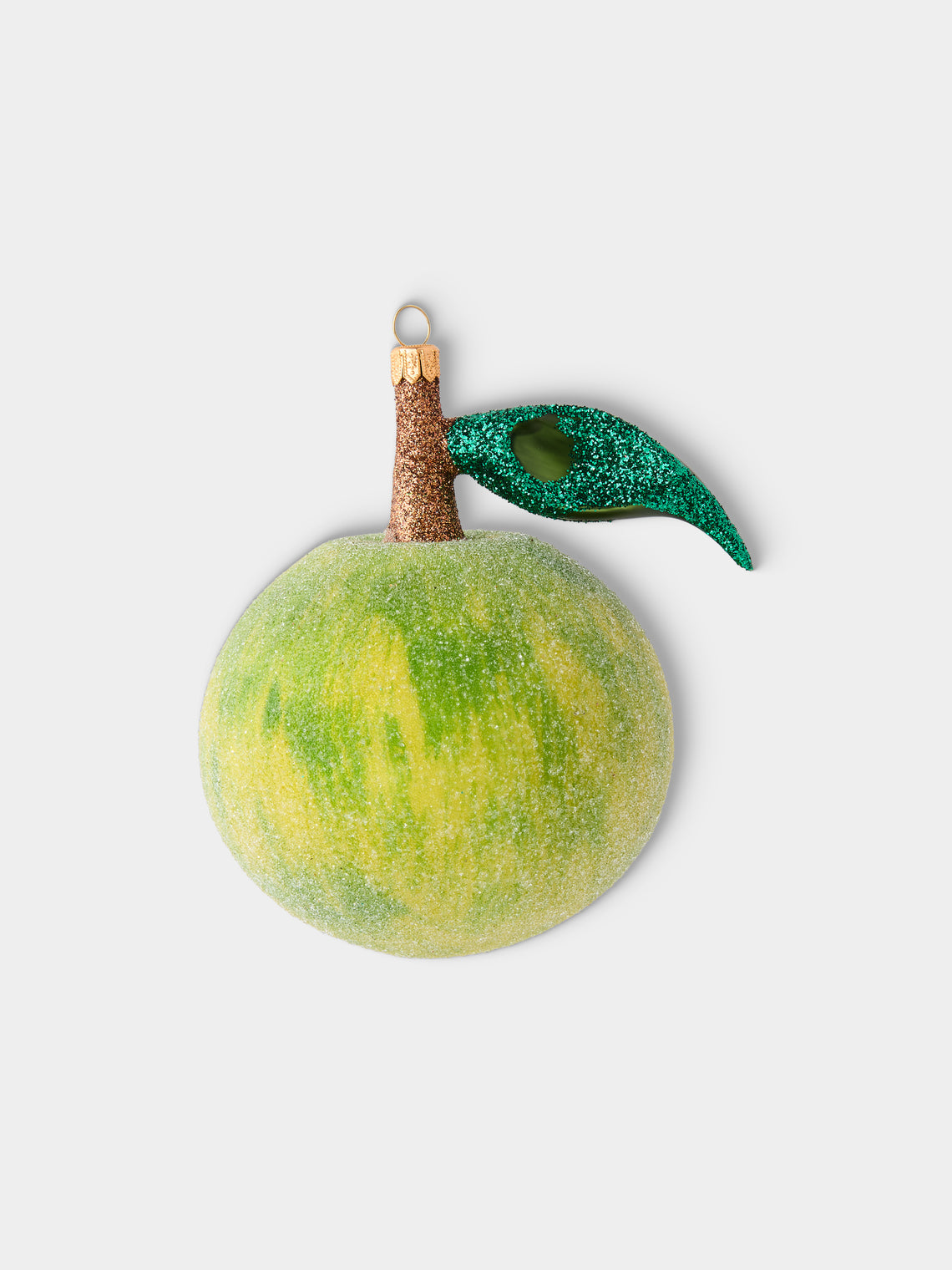 ABASK Decorations - Apples and Pears Hand-Blown Glass Baubles (Set of 6) - Multiple - ABASK