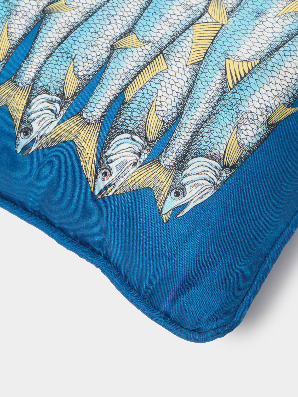 Sardine Silk Cushion (19.5in/50cm)