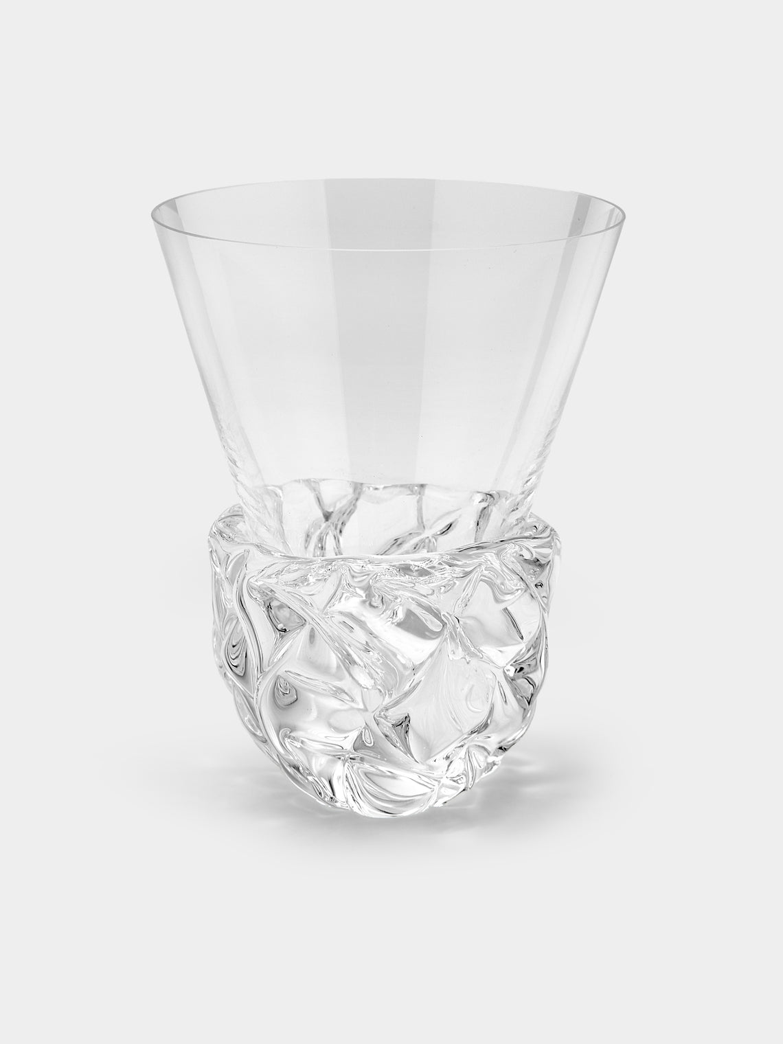 NasonMoretti - Archive Revival 1965 Hand-Blown Murano Glass Tumblers (Set of 2) - Clear - ABASK - 