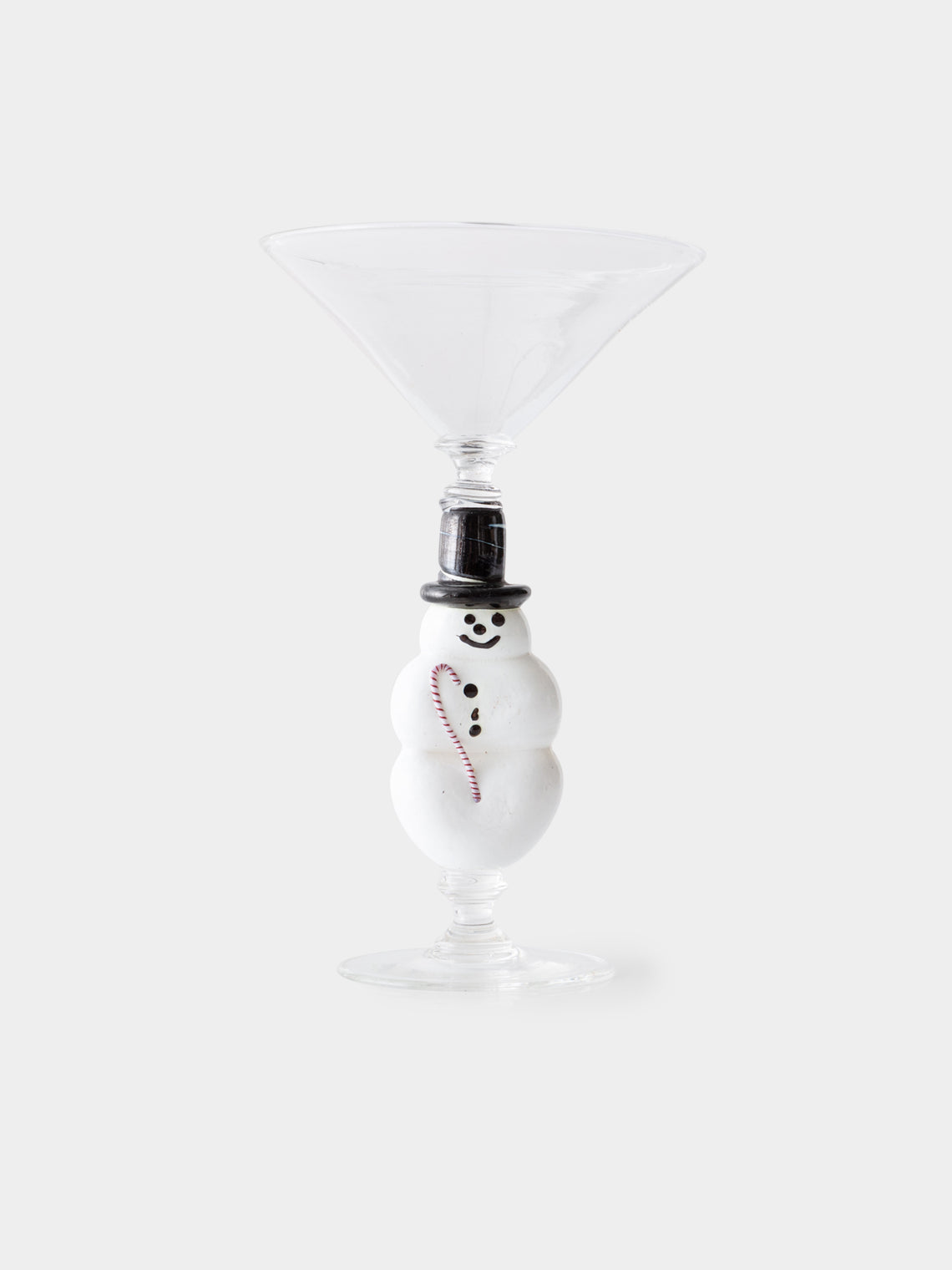 2006 Frosty Hand-Blown Martini Glass