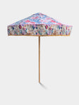 Sunbeam Jackie - Mulberry Vintage-Cotton Parasol - Blue - ABASK - 