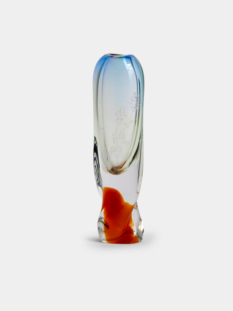 Antique and Vintage - Mid-Century Glass Vase - Multiple - ABASK - 
