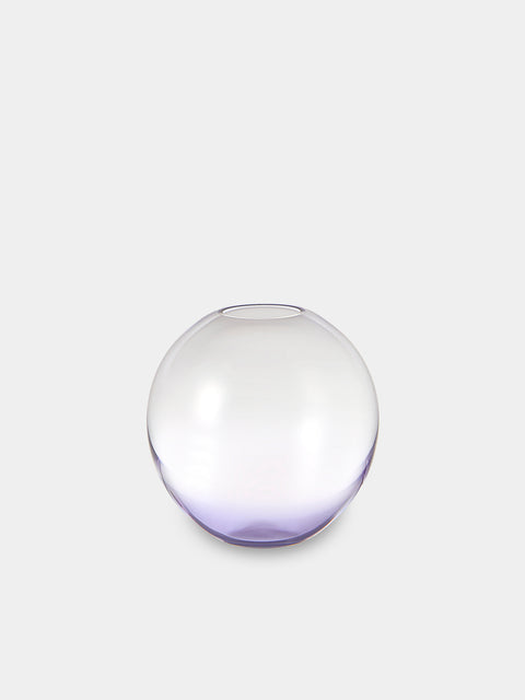 Lobmeyr - BV60 Flower Crystal Bud Vase (4in/10cm) - Purple - ABASK - 