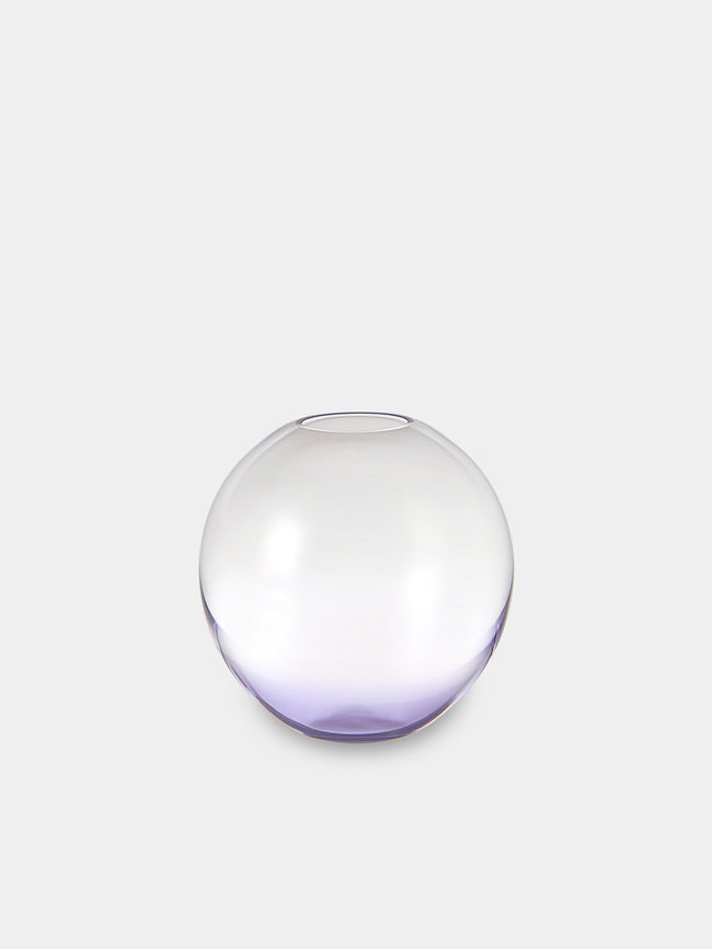 Lobmeyr - BV60 Flower Crystal Bud Vase (4in/10cm) - Purple - ABASK - 
