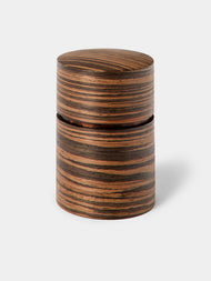 Denshiro - Signature Beeswax-Finish Cherry Bark Tea Canister - Brown - ABASK - 