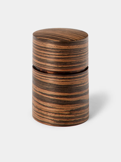 Denshiro - Signature Beeswax-Finish Cherry Bark Tea Canister - Brown - ABASK - 