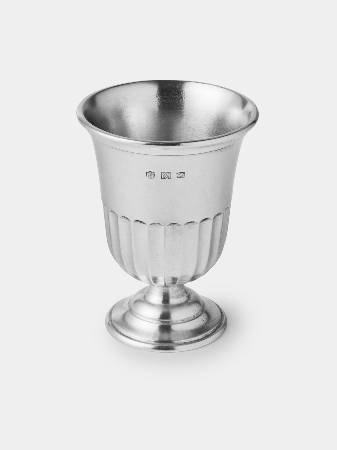 Cosi Tabellini - Impero Pewter Toothbrush Holder - Silver - ABASK