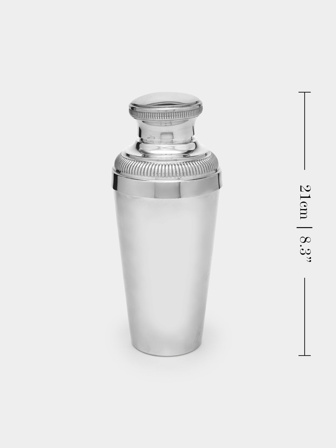 Antique and Vintage - 1980s Silver-Plated Cocktail Shaker -  - ABASK