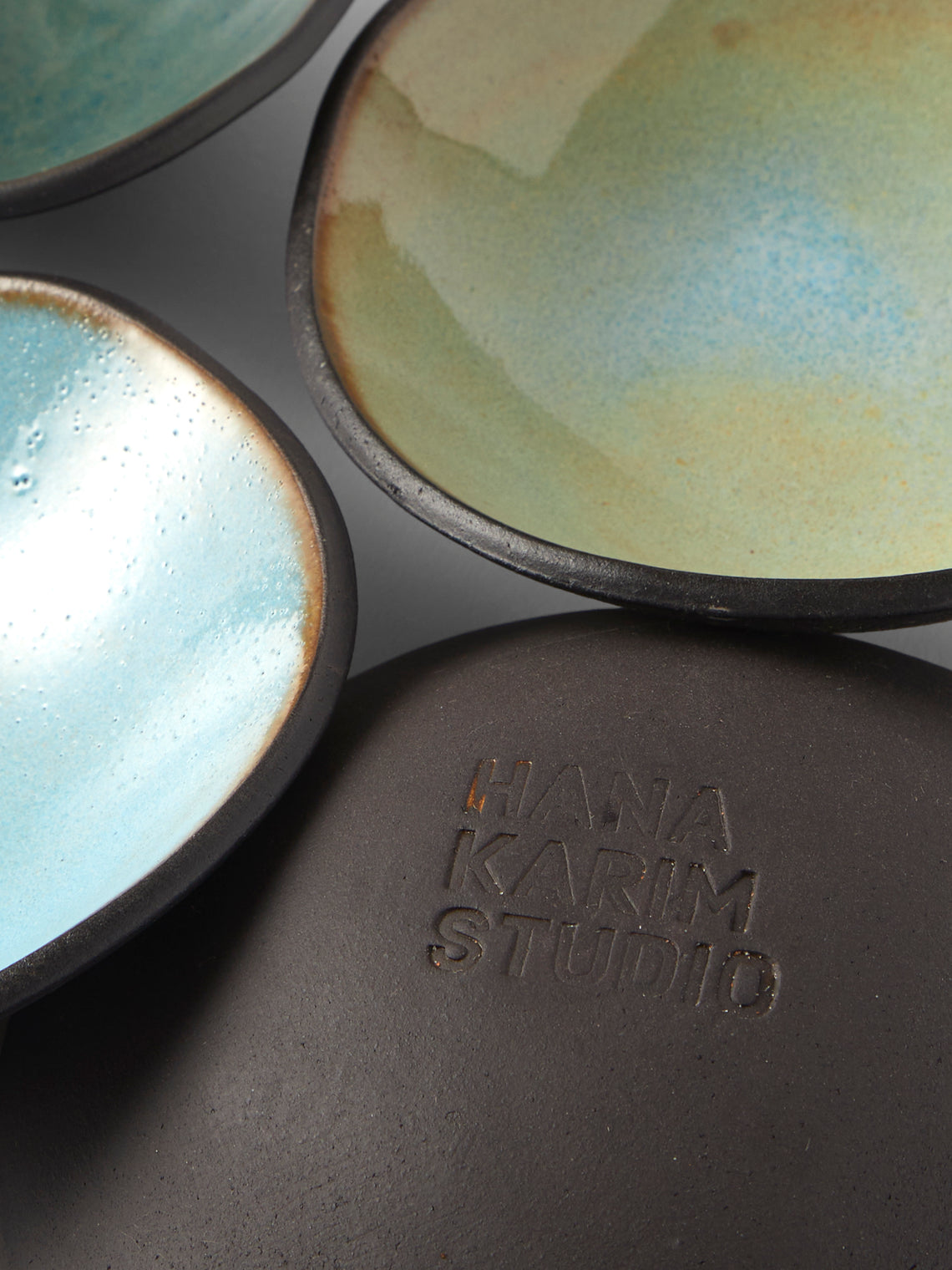 Hana Karim Studio - Hand-Built Stoneware Tapas Bowls (Set of 4) - Multiple - ABASK