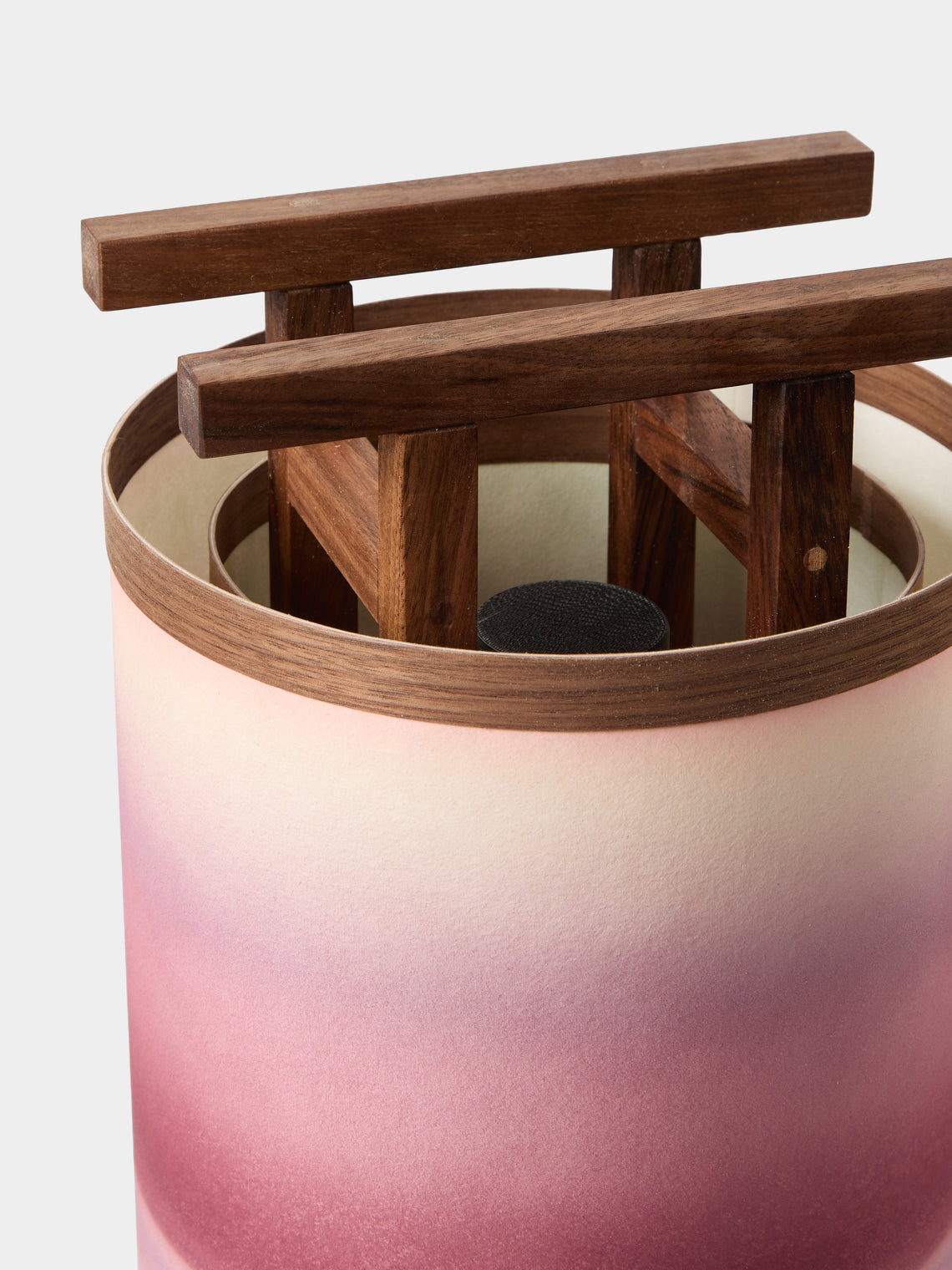 Maxime Prange - Torii Walnut and Washi Paper Large Table Lamp - Multiple - ABASK