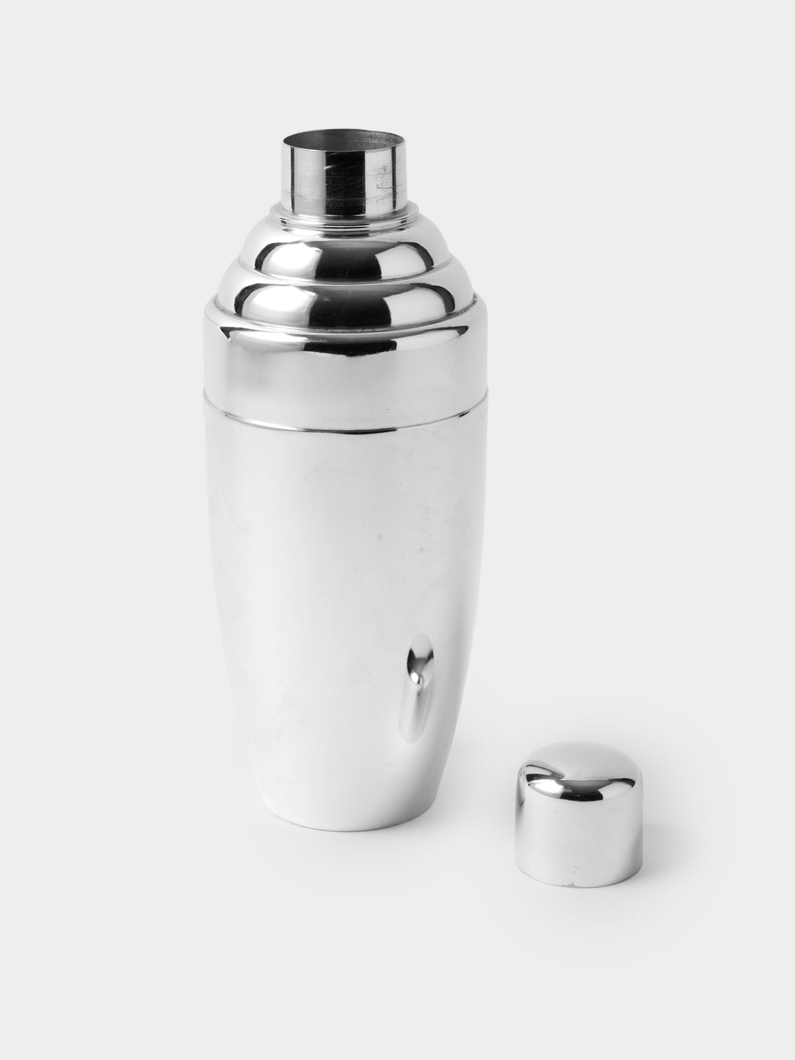 Antique and Vintage - Mid-Century Silver-Plated Cocktail Shaker - Silver - ABASK