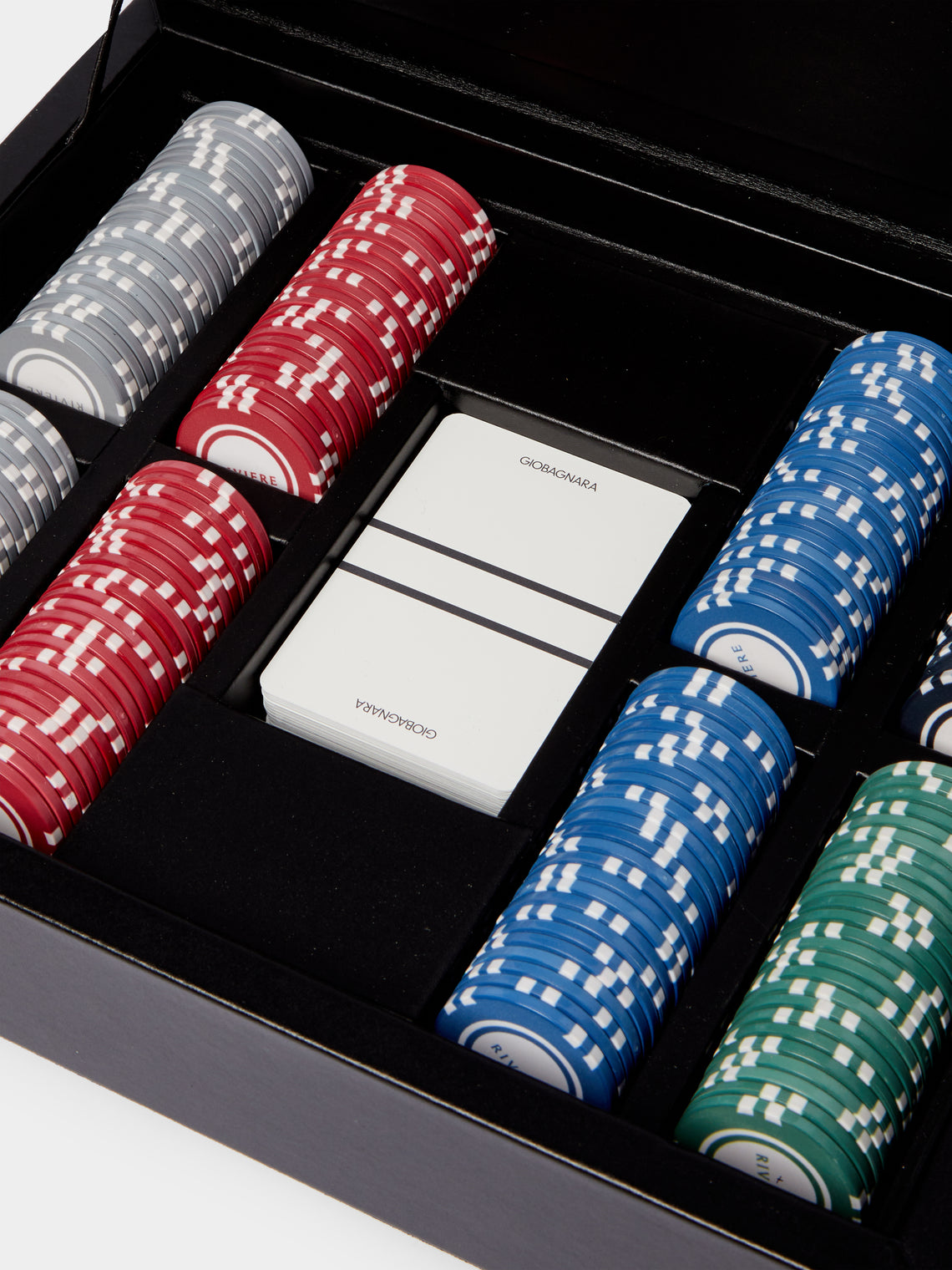 Riviere - Eva Woven Leather Poker Case -  - ABASK