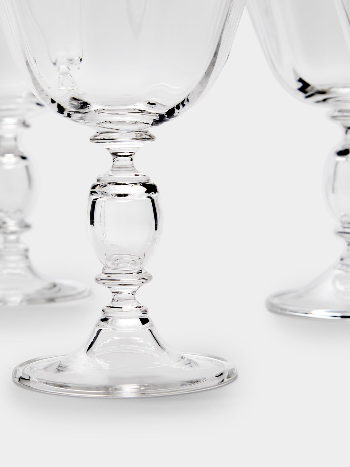 Akua Objects - Alban Crystal Red Wine Glasses (Set of 4) - Clear - ABASK
