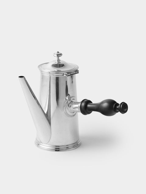 Antique and Vintage - 1950s Christofle Silver-Plated Chocolatiere - Silver - ABASK - 