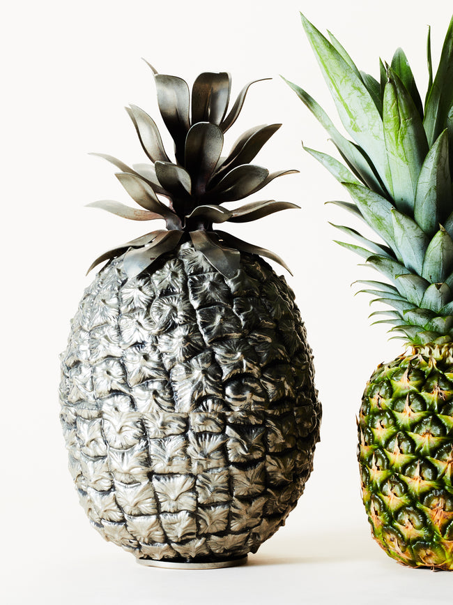 Antique and Vintage - Silver-Plated Pineapple -  - ABASK