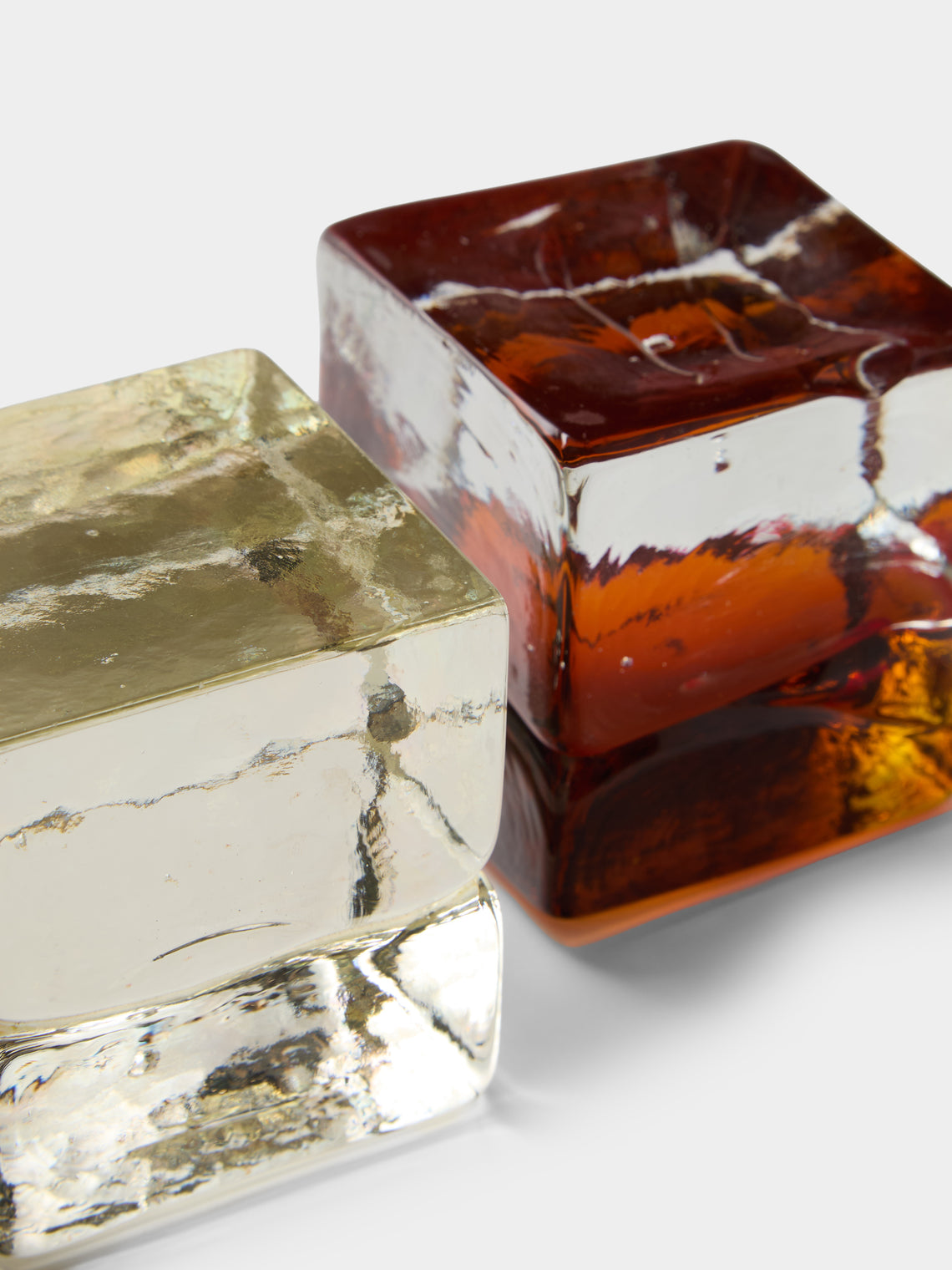 Antique and Vintage - 1960s Fratelli Toso Gogi Gogi Glass Paperweight - Multiple - ABASK