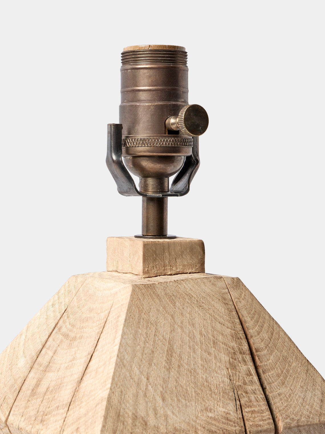 Jamie Gaunt Designs - No. 7 Natural Oak Table Lamp - Natural - ABASK