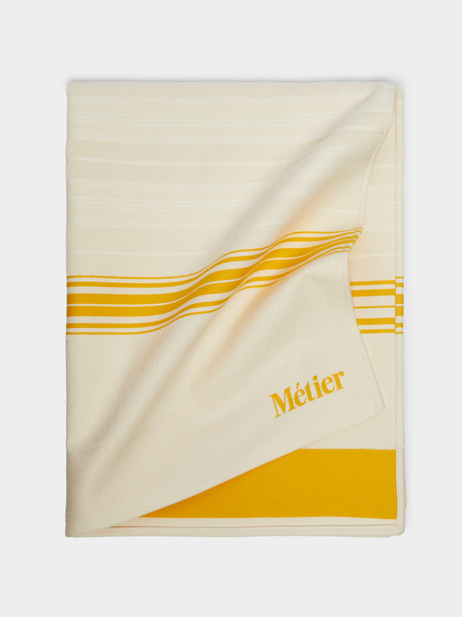 Métier - Cotton Large Beach Blanket -  - ABASK - 