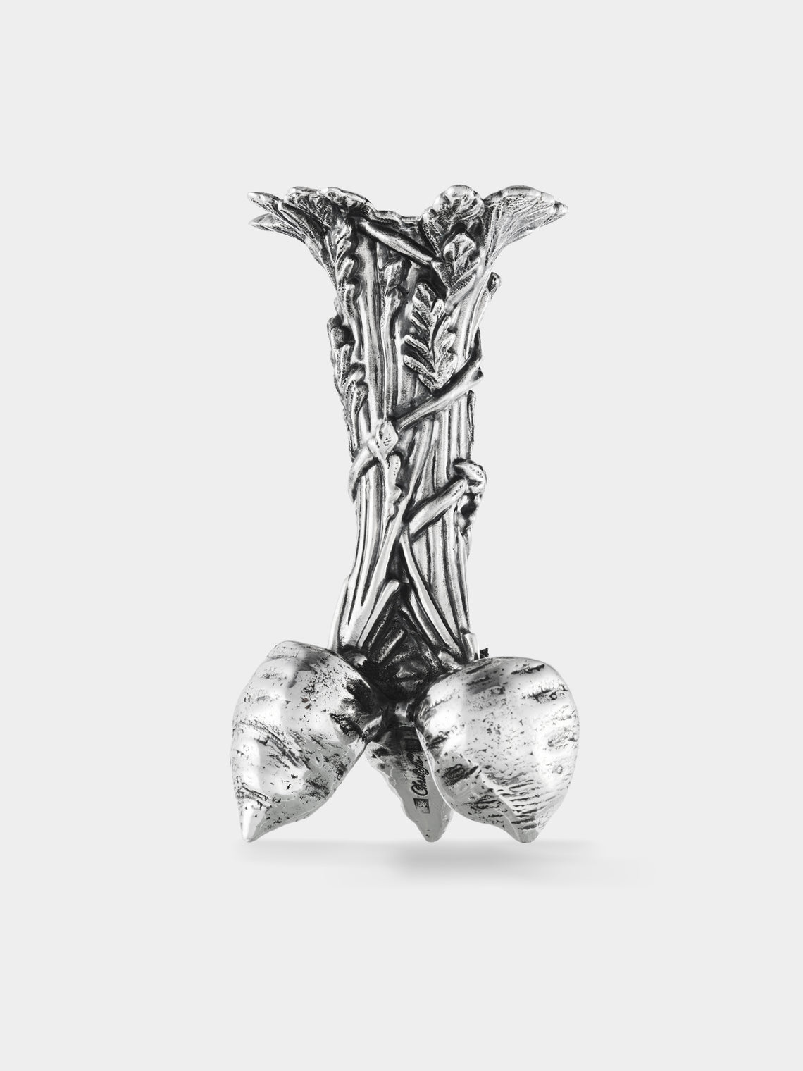 Christofle - Les Collections Historiques Silver-Plated Carrot Vase - Silver - ABASK - 