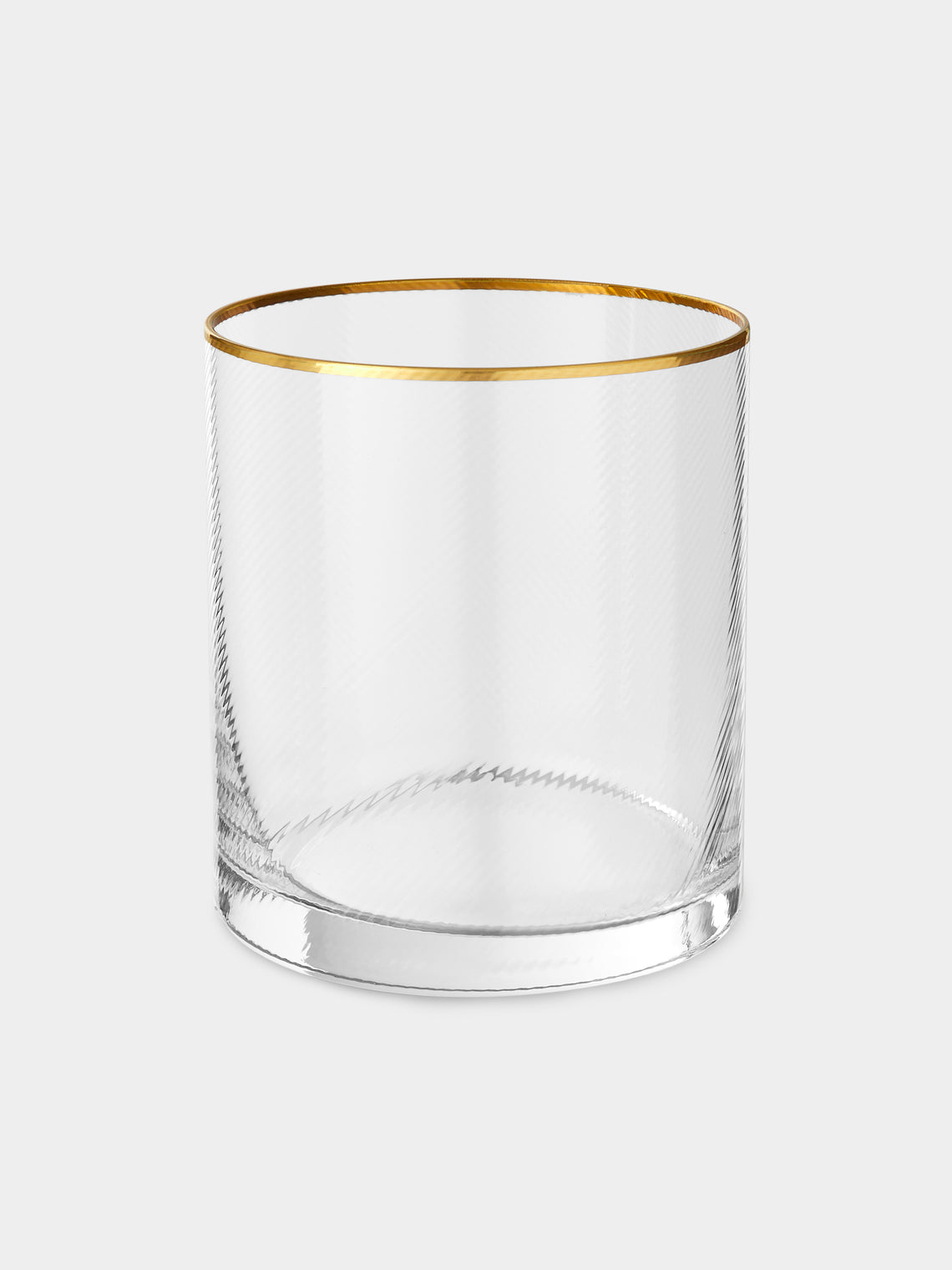 NasonMoretti - Hand-Blown Murano Glass Tumblers (Set of 2) - Gold - ABASK - 