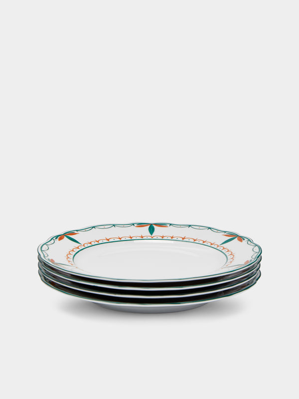 Molecot - Jardin Porcelain Dessert Plates (Set of 4) -  - ABASK