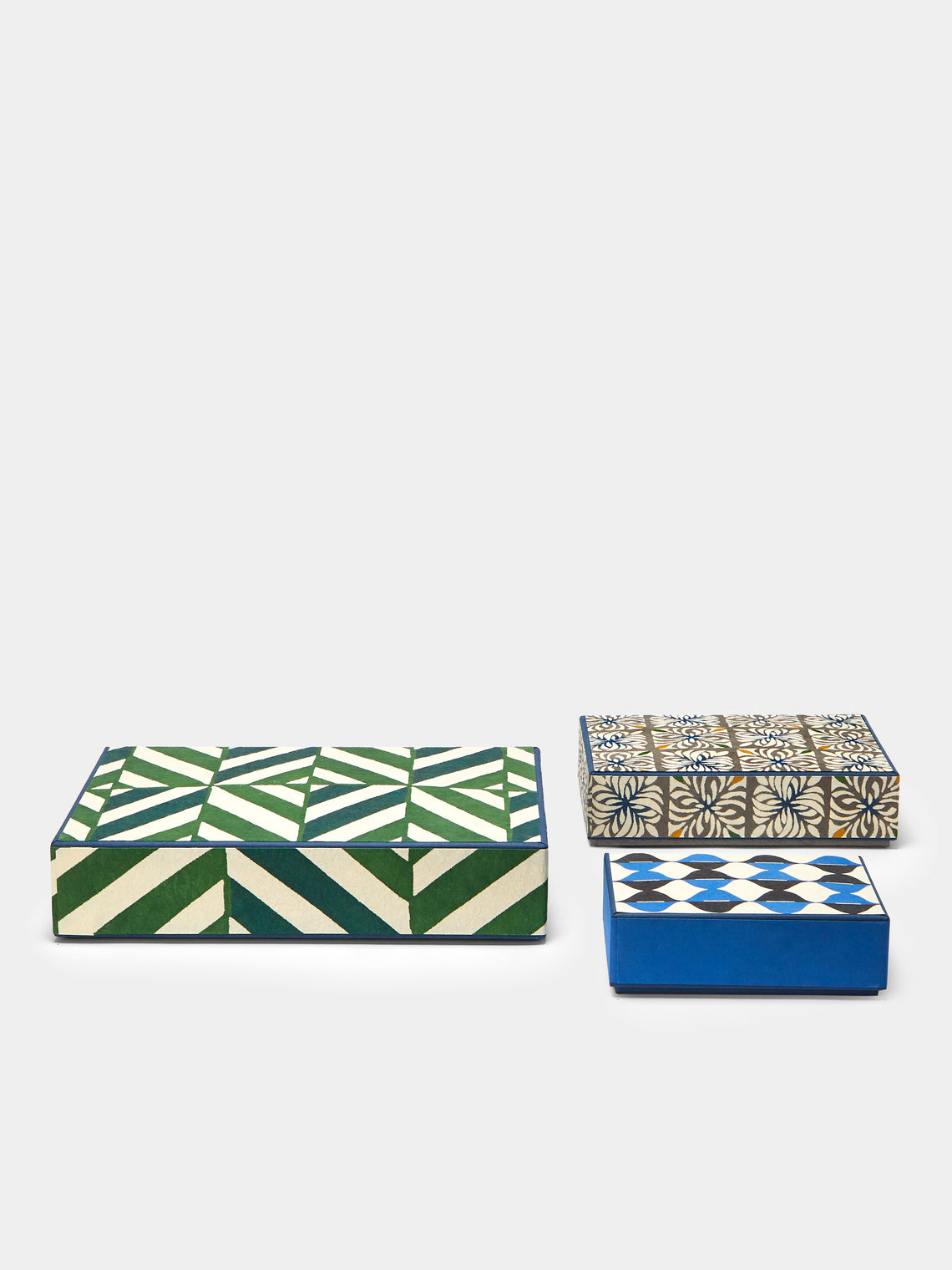 Keijusha - Washi Treasure Boxes (Set of 3) - Multiple - ABASK - 