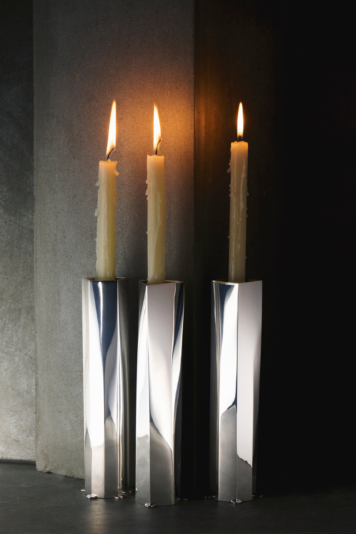 San Lorenzo - 2010 Tobia Scarpa Sterling Silver Candlestick - Silver - ABASK