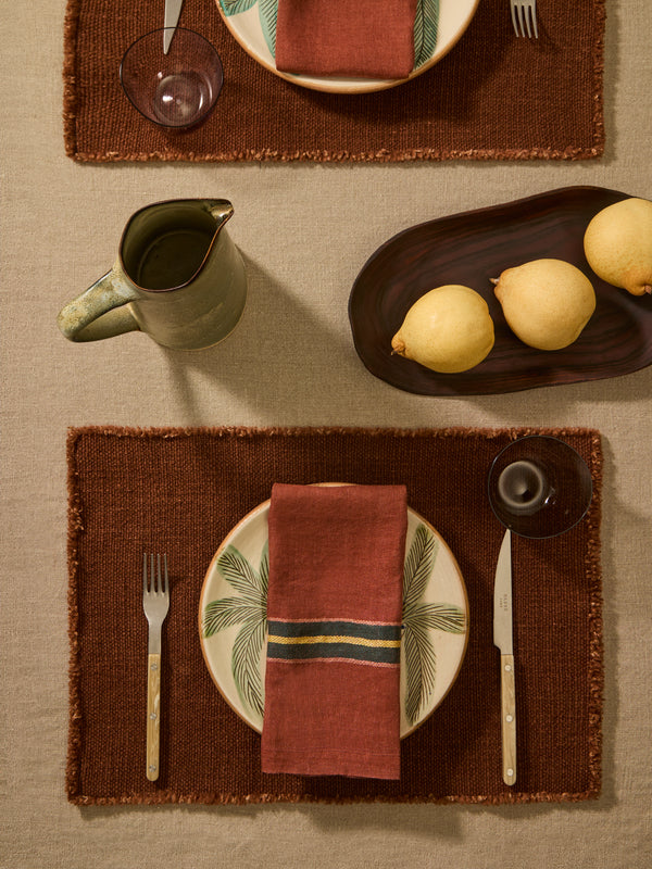Libeco - Jasper Belgian Linen Placemats (Set of 4) -  - ABASK