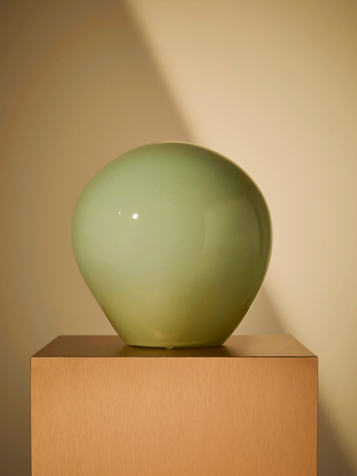 Helle Mardahl Studio - Bon Bon Hand-Blown Glass Table Lamp - Green - ABASK