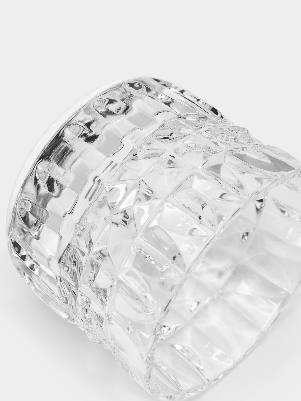 Cristallerie De Montbronn - Seville Hand-Blown Crystal Candle Holder -  - ABASK