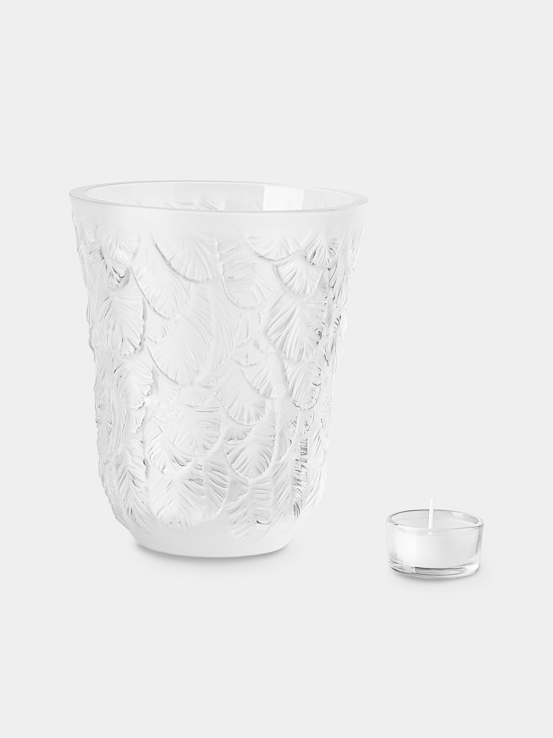 Lalique - Grand-Duc Crystal Votive - Clear - ABASK - 