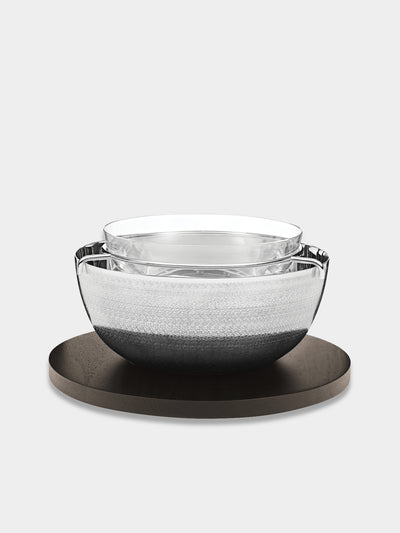 Puiforcat - Jacaranda Silver-Plated Large Caviar Bowl -  - ABASK - 