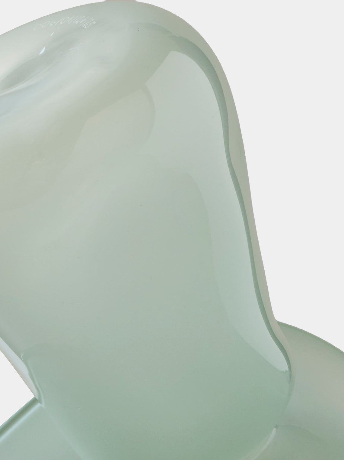 Oog Objects - 9 Hand-Blown Glass Vase (10in/26cm) - Green - ABASK